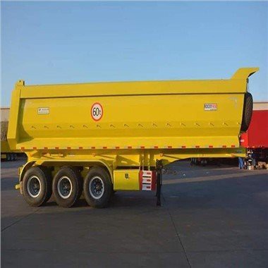 ٹپر نیم ٹریلر۔